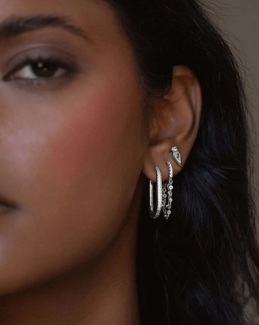 Gemma Studs - Sterling Silver