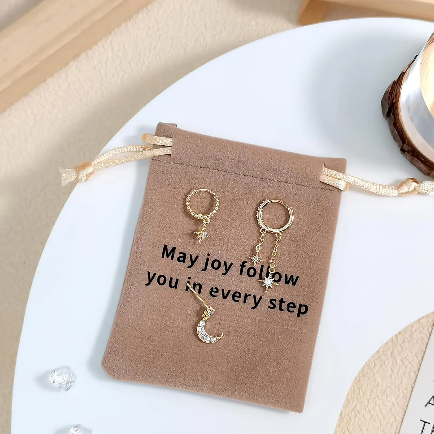 Gold Hoop Earrings Set for Women, 14K Huggie Earrings for Single or Multiple Piercing, Hypoallergenic Chunky Sterling Silver Stud Earrings Jewelry, Dainty Cartilage Studs and Stacks