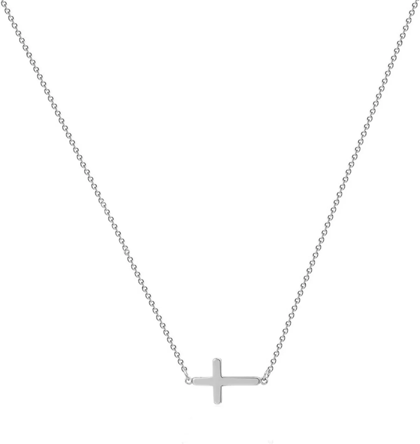 Gold Layered Necklaces for Women, 14K Dainty Gold Chain Necklace Women Trendy Cuban Link Paperclip Chain Toggle Clasp Necklace Fashion Chunky Jewelry for Women