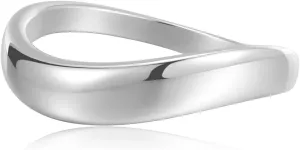 Gold Wavy Stackable Ring Band for Women | 14K Gold Plated Stainless Steel Twisted Wave Wavy Band Ring for Women | Delicate Minimalist Jewelry Wave Shaped Women's Stackable Ring | Size 5-10