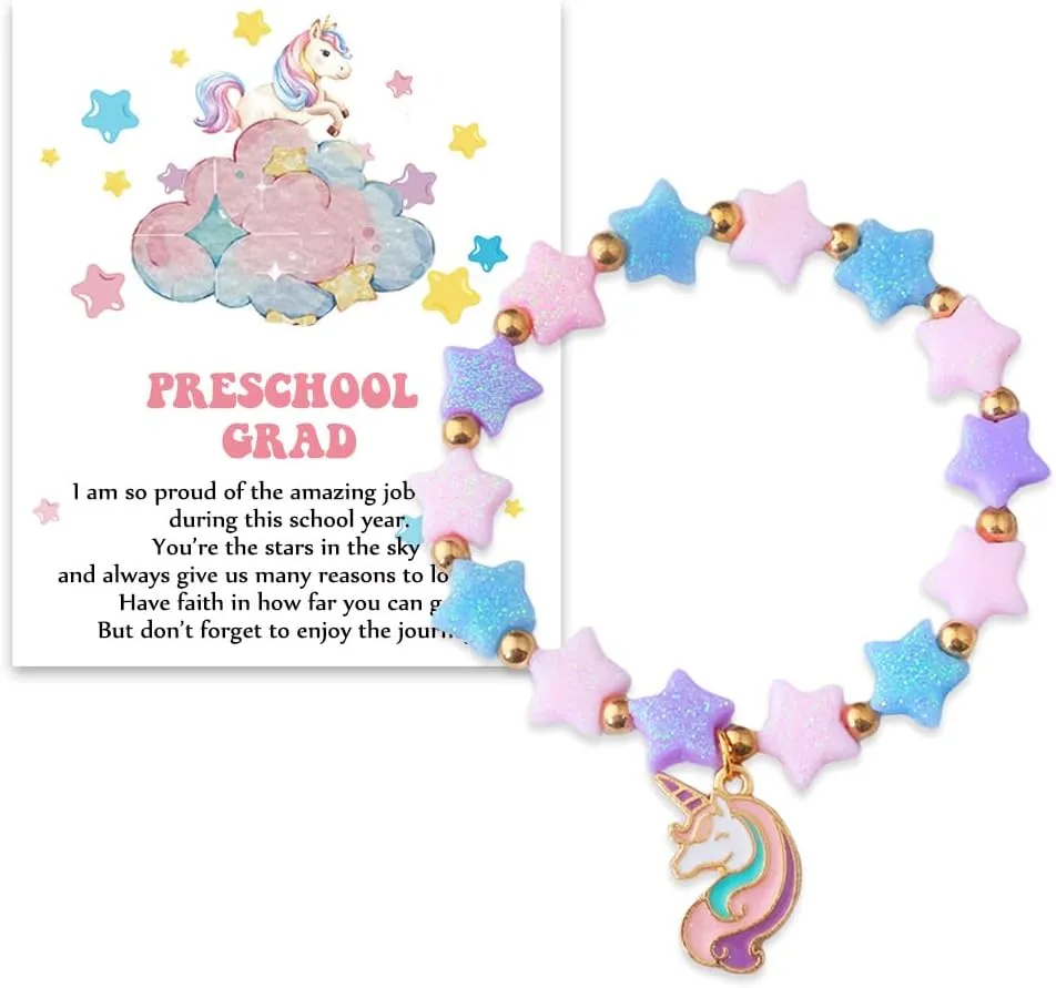 Graduation Bracelets, Preschool Kindergarten Graduation Gifts for Her Him