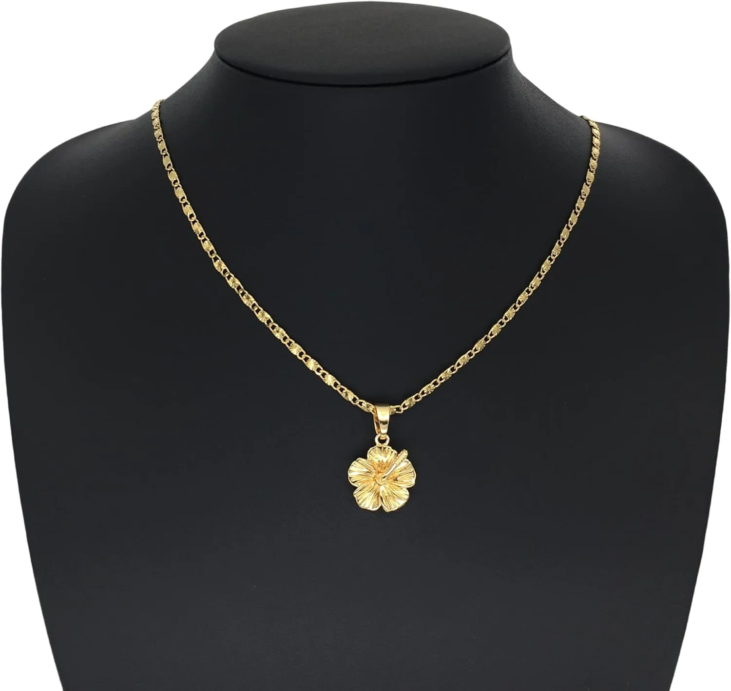 Hawaiian Jewelry for Women, Hawaiian Hibiscus Flower Pendant Necklaces, Hibiscus Jewelry for Women Hibiscus Accessories Flower Mother Gifts