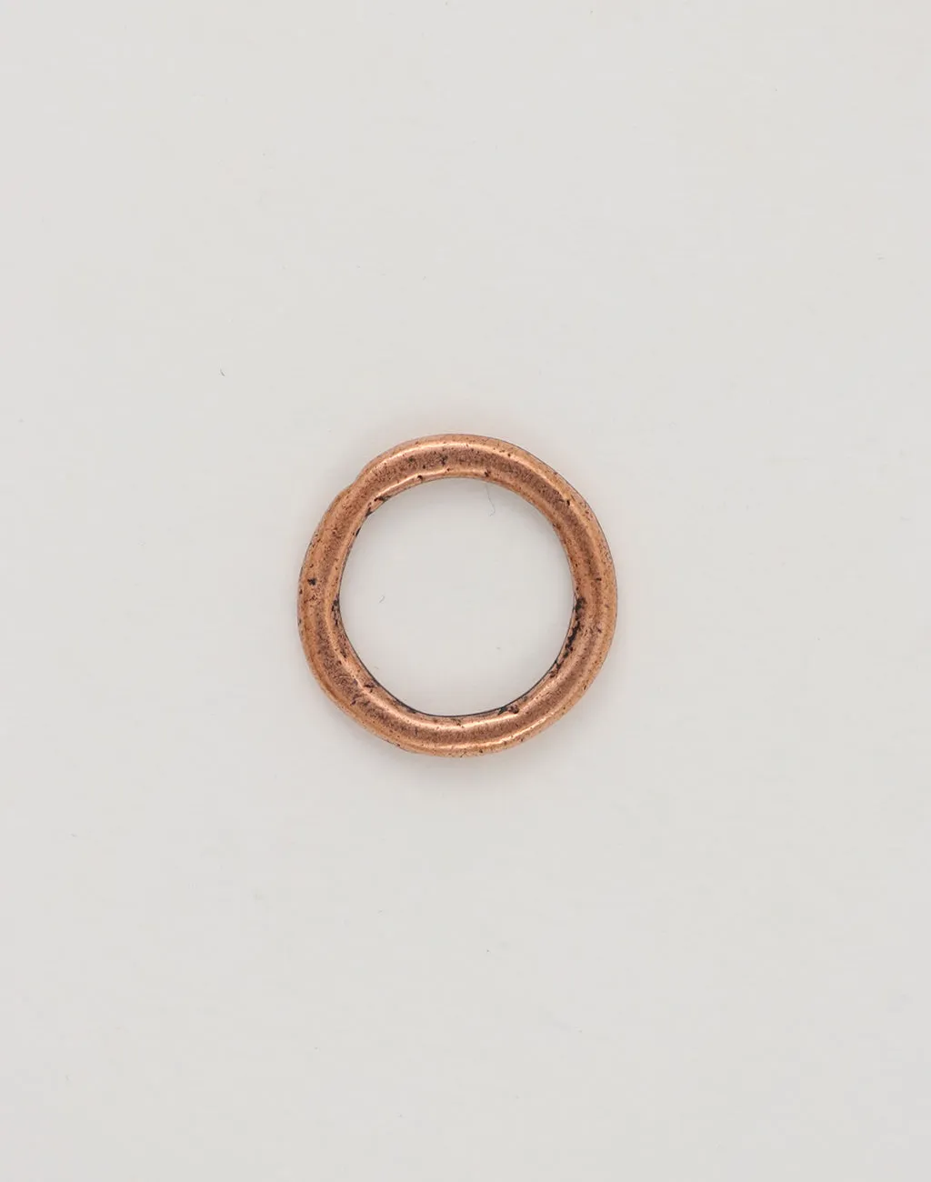 Heavy Hammered Ring, 23mm, (1pc)
