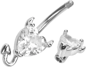 Hemoton Shiny Belly Button Ring Navel Jewelry for Women Body Piercing Decoration Lightweight and Durable Accessory