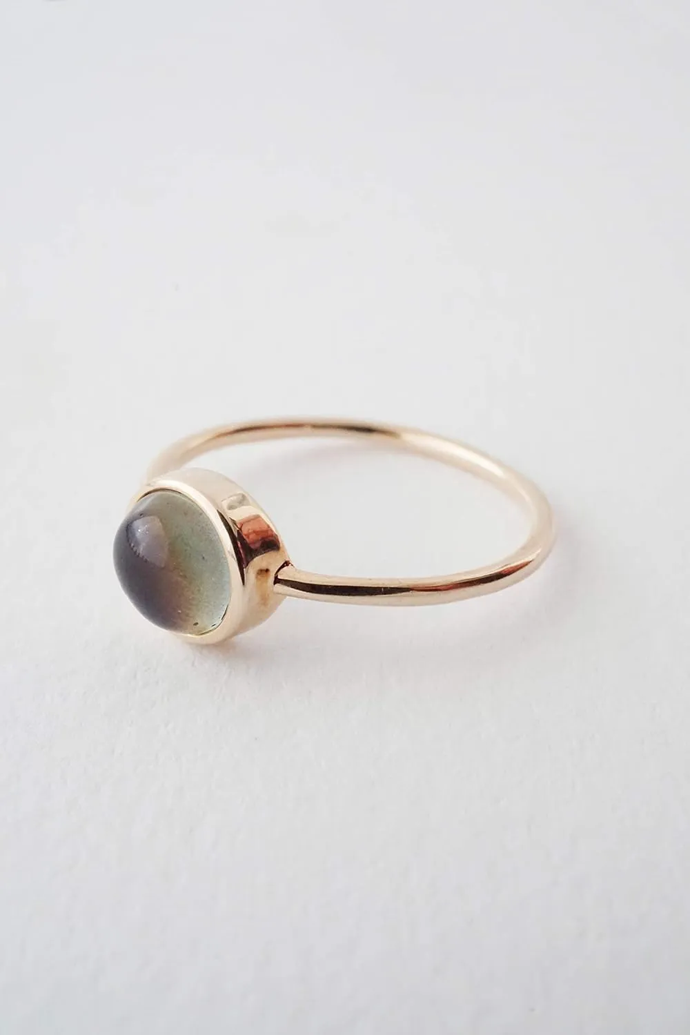 HONEYCAT Mood Ring in Gold, Rose Gold, or Silver | Size 4, 5, 6, 7, 8, 9, 10,11 | Minimalist, Delicate Jewelry