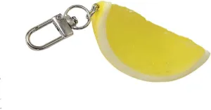 HSYHERE Men Women Creative Interesting Novelty Stylish Mini Simulated Food Fruit Shrimp Keychain Key-ring Pendant