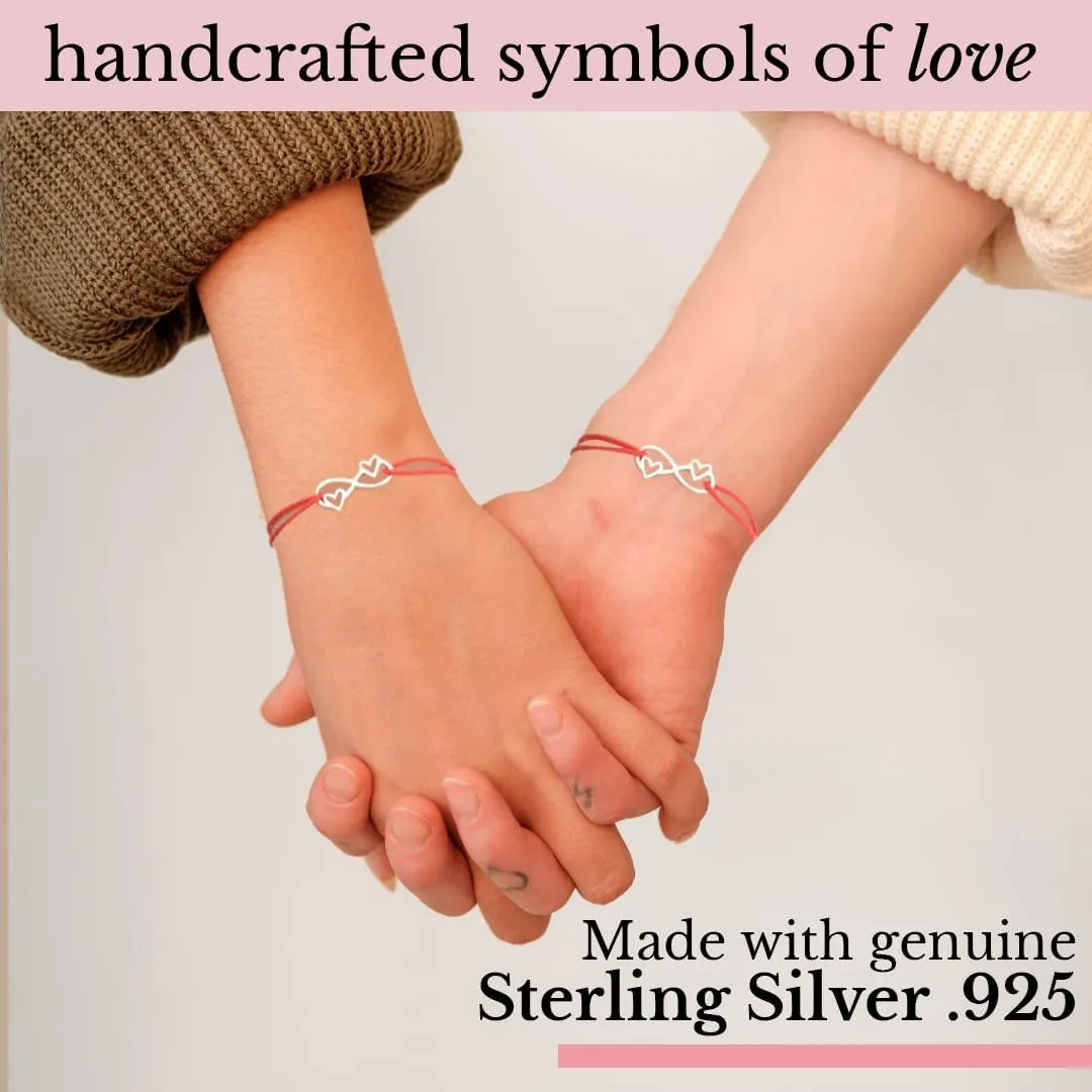Irdia Real 925 Sterling Silver Bracelets for Women Handmade - Women Gift - Anniversary Bracelet
