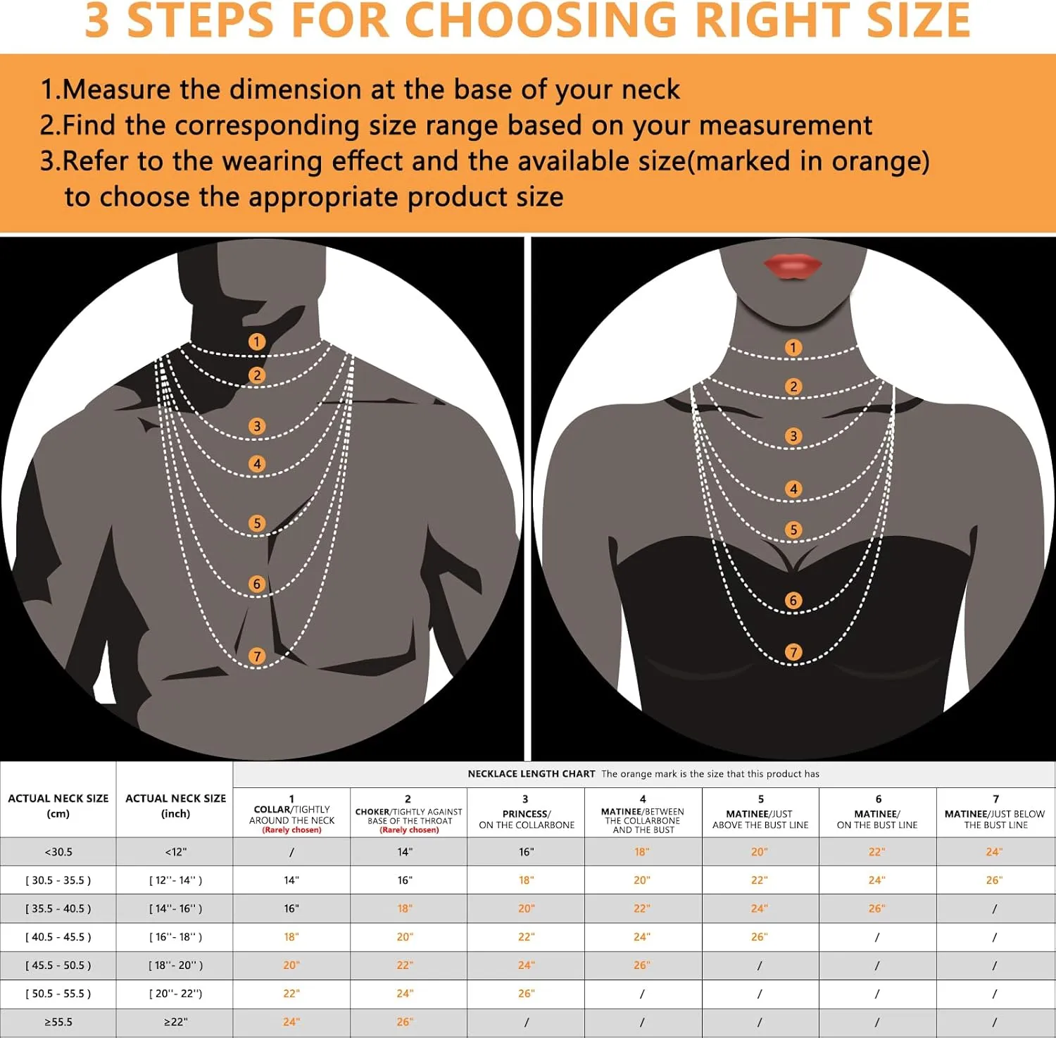 KRKC&CO 8/10/12/14mm Cuban Link Chain for Men, 18k Gold Miami Necklaces, Durable, Anti-Allergies Hypoallergenic Hip Hop Men's Jewelry Gift for Him, 18-26in