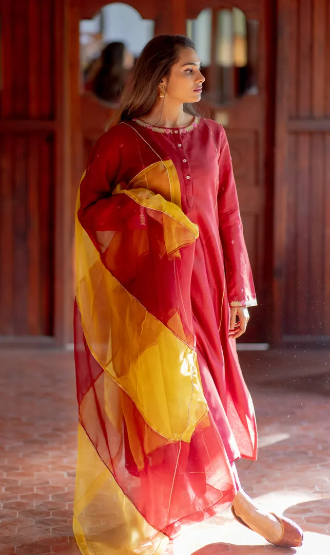 KURTA WITH PANT & DUPPATA