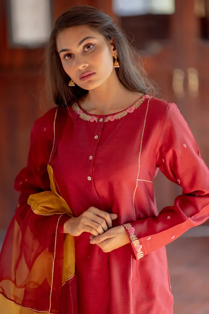 KURTA WITH PANT & DUPPATA