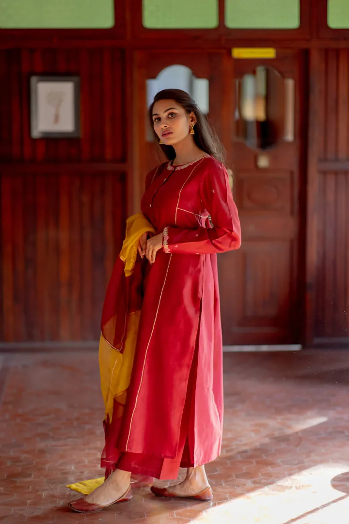 KURTA WITH PANT & DUPPATA