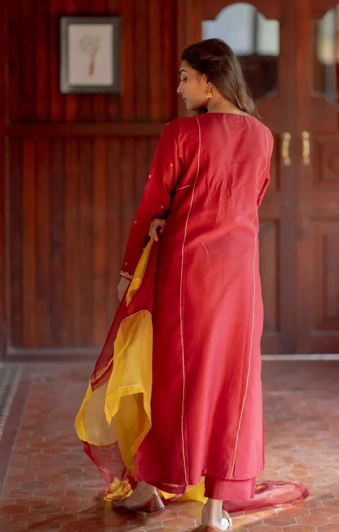 KURTA WITH PANT & DUPPATA