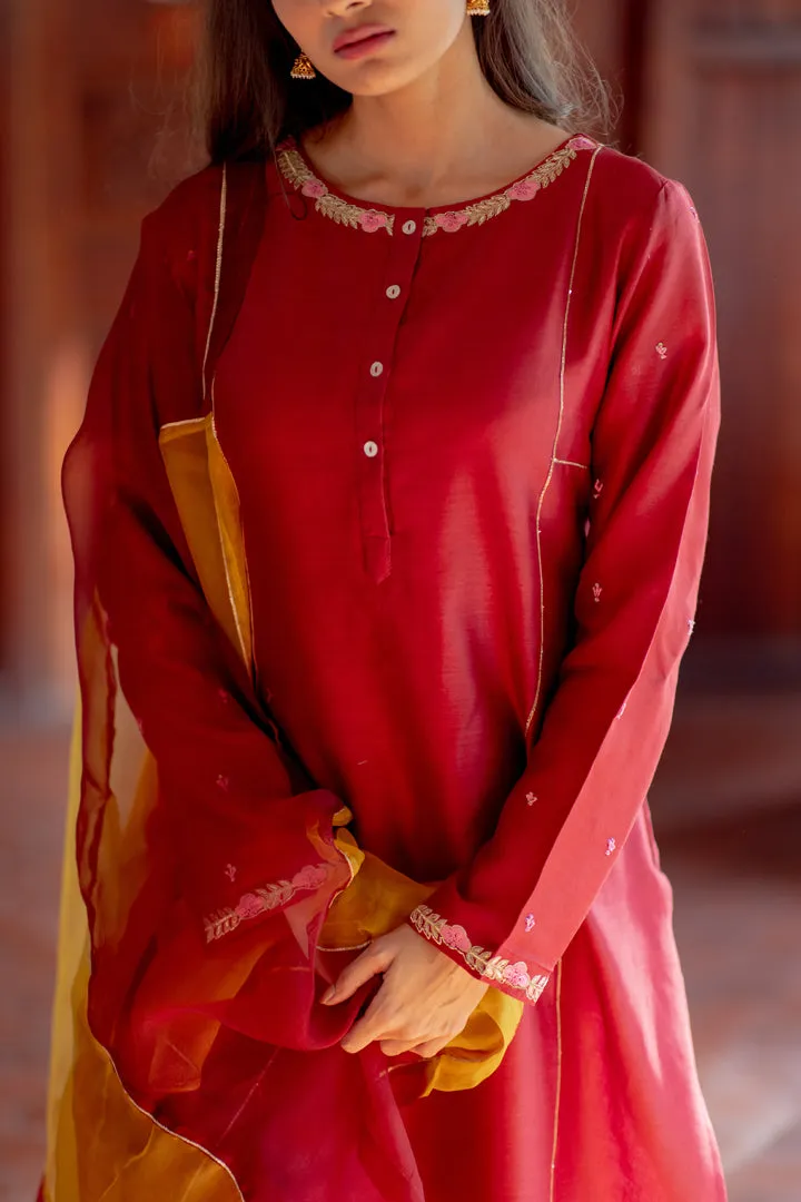 KURTA WITH PANT & DUPPATA
