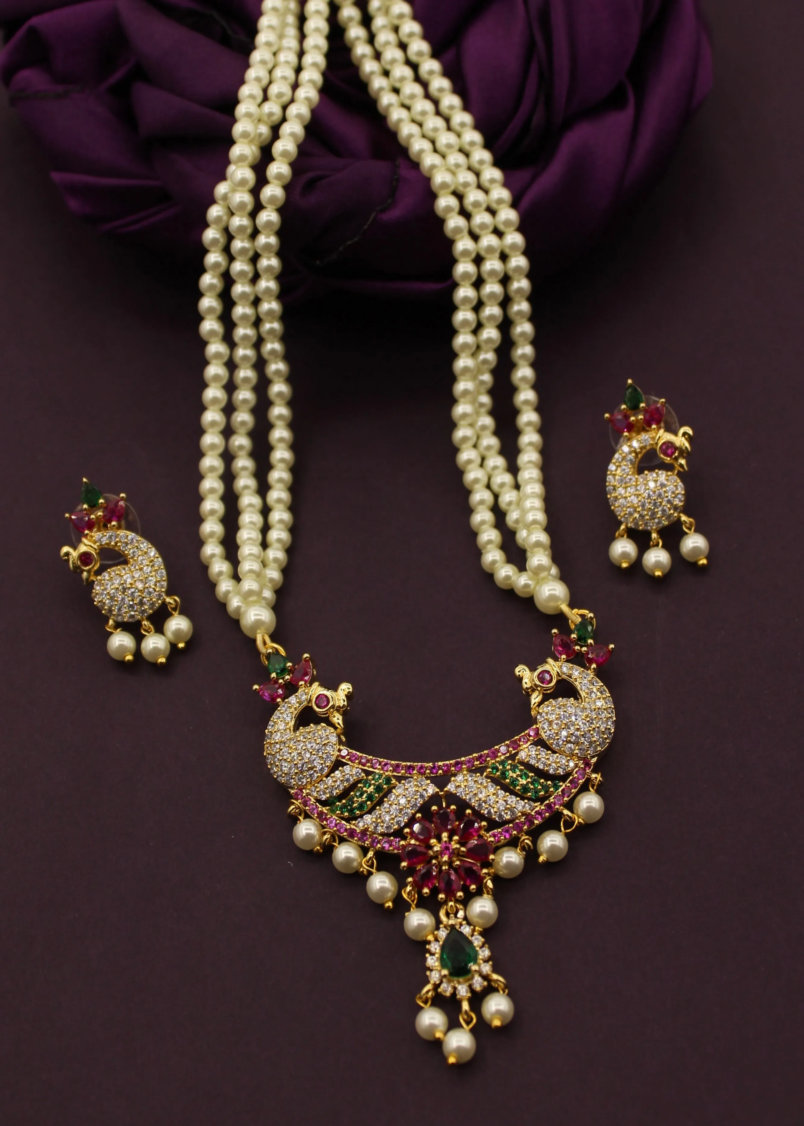 LATEST DESIGN MOTI NECKLACE