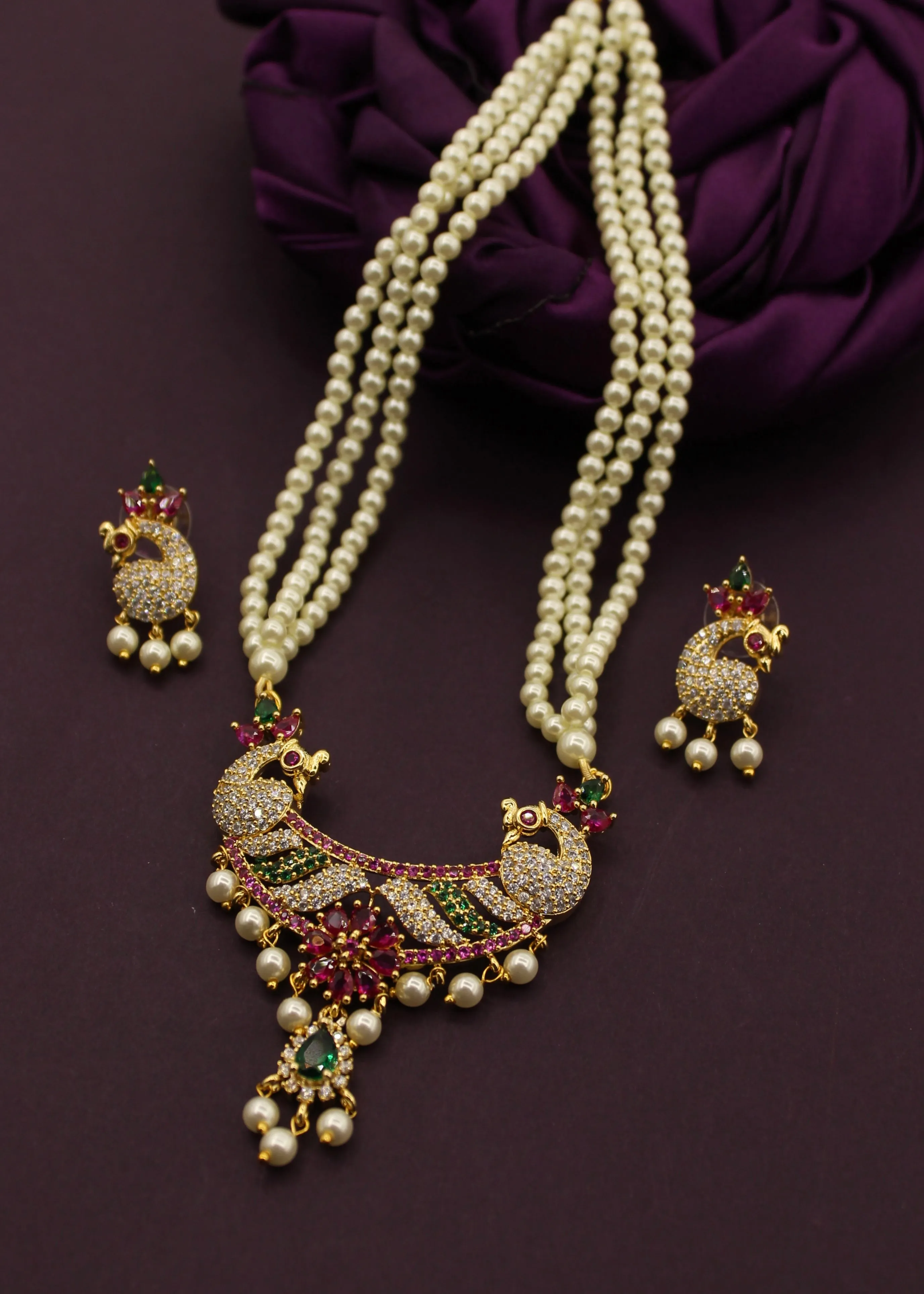 LATEST DESIGN MOTI NECKLACE