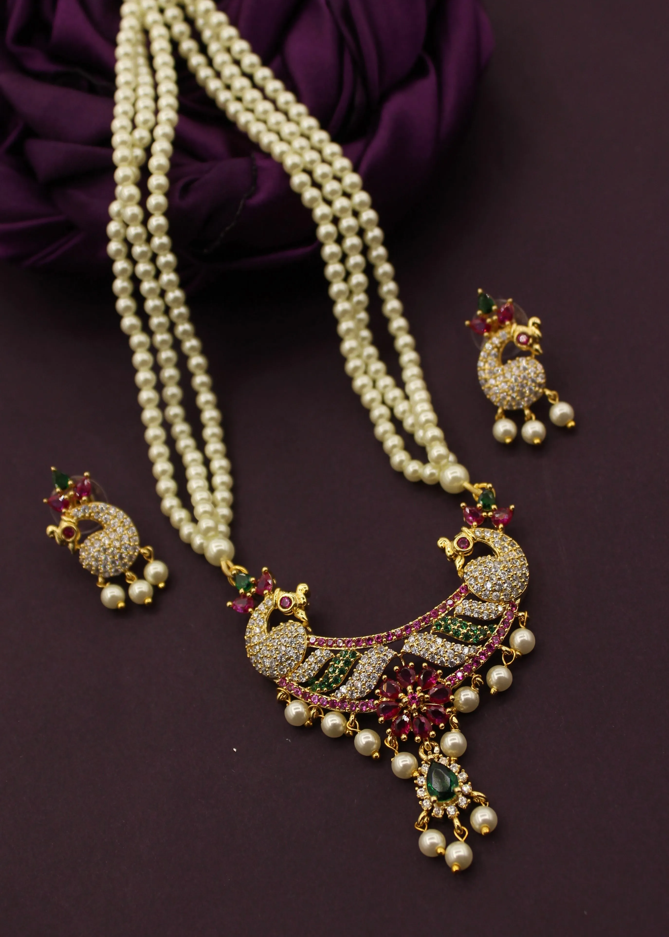 LATEST DESIGN MOTI NECKLACE