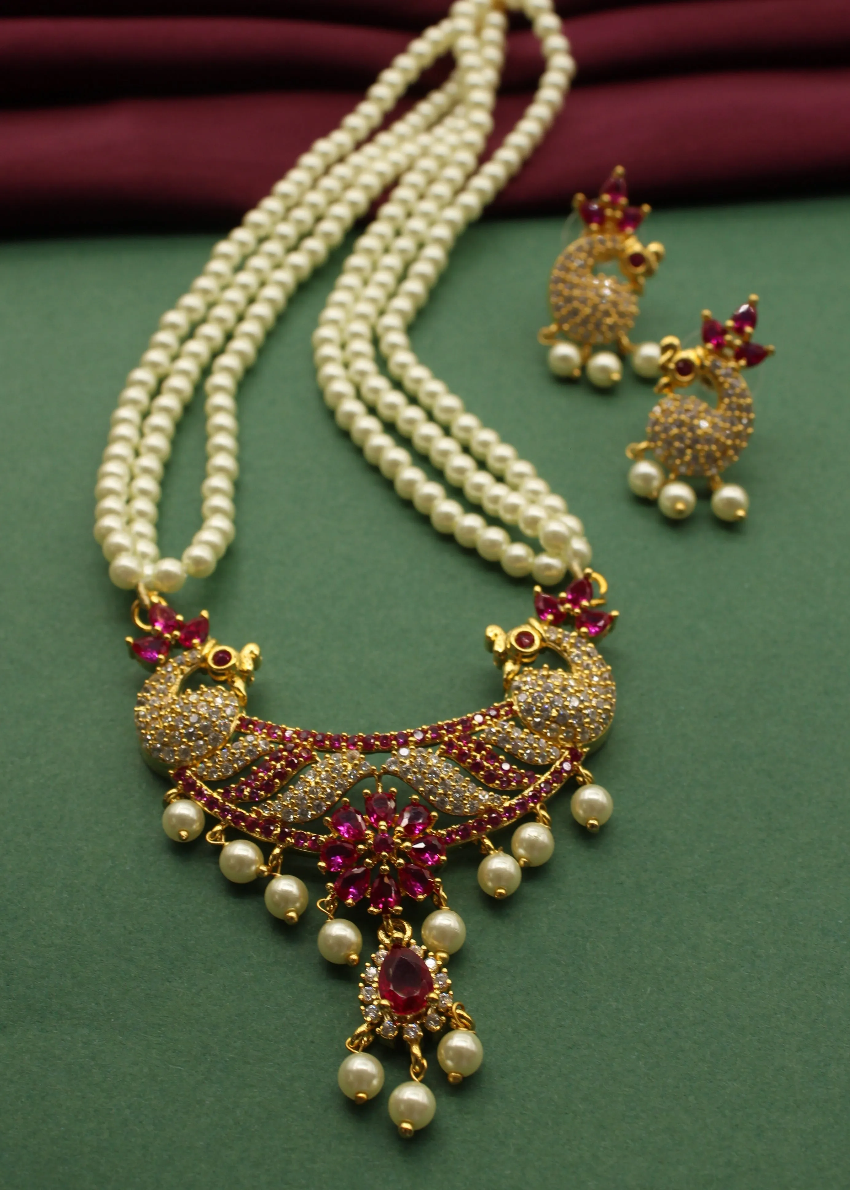 LATEST DESIGN MOTI NECKLACE