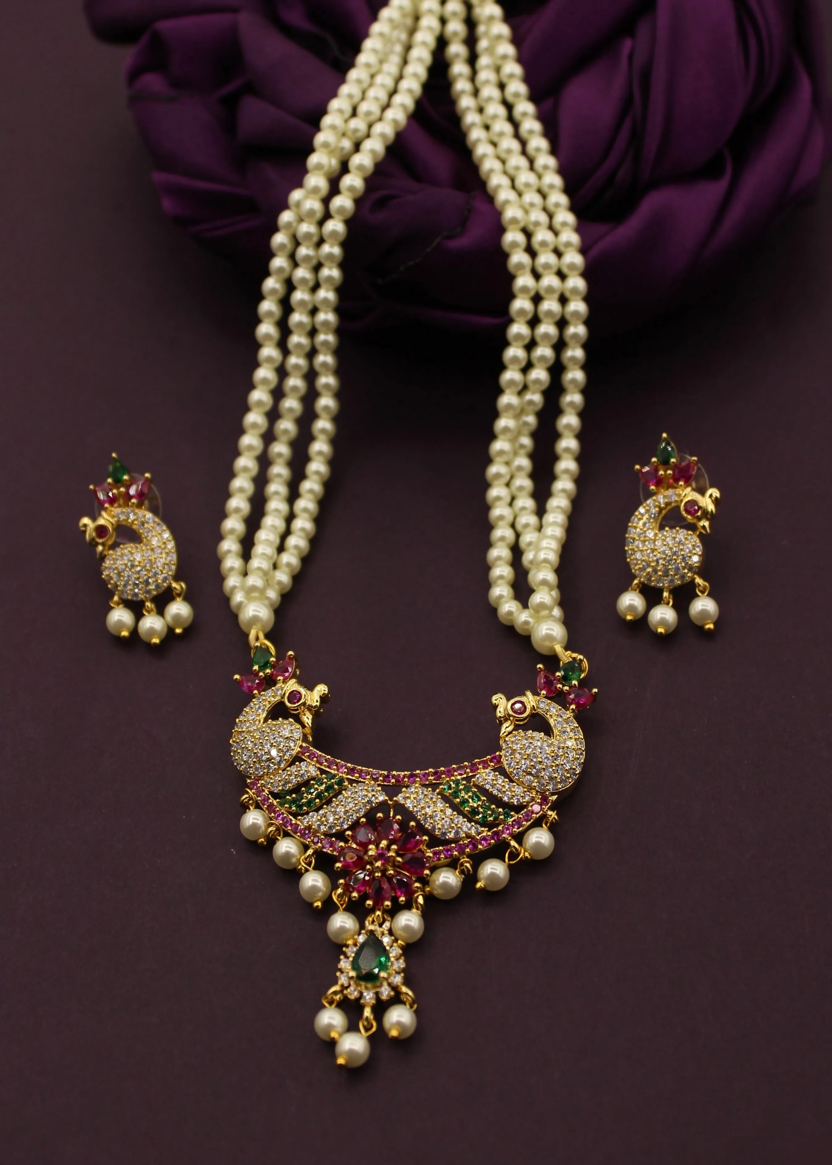 LATEST DESIGN MOTI NECKLACE
