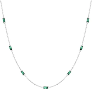 LOUISA SECRET Birthstone Necklaces for Women, 14K Gold Plated Dainty Simple Necklace, 925 Sterling Silver Birthday Anniversary Jewelry Gift for Women Mom Mother