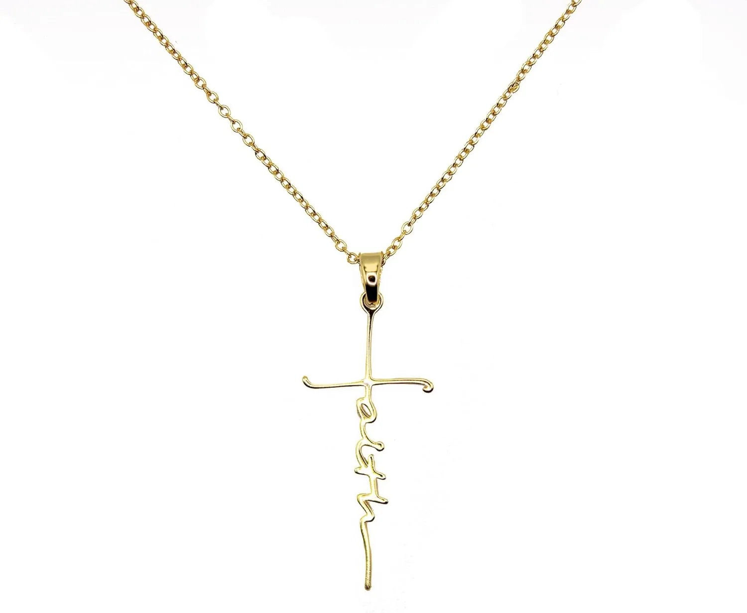 Love in Faith | Womens Cross Necklace | Christian Jewelry For Women | Necklace For Women