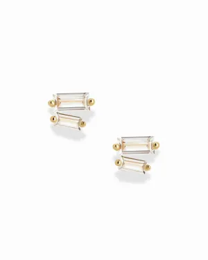 Mae Baguette Studs