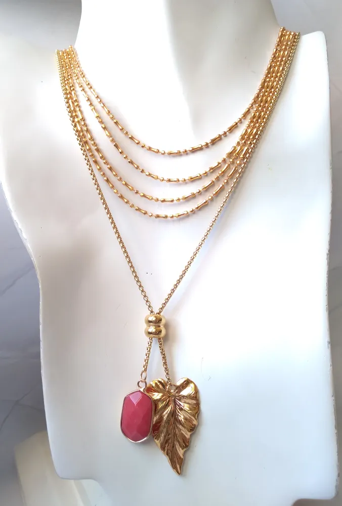 Maia 4 Strand Layering Necklace