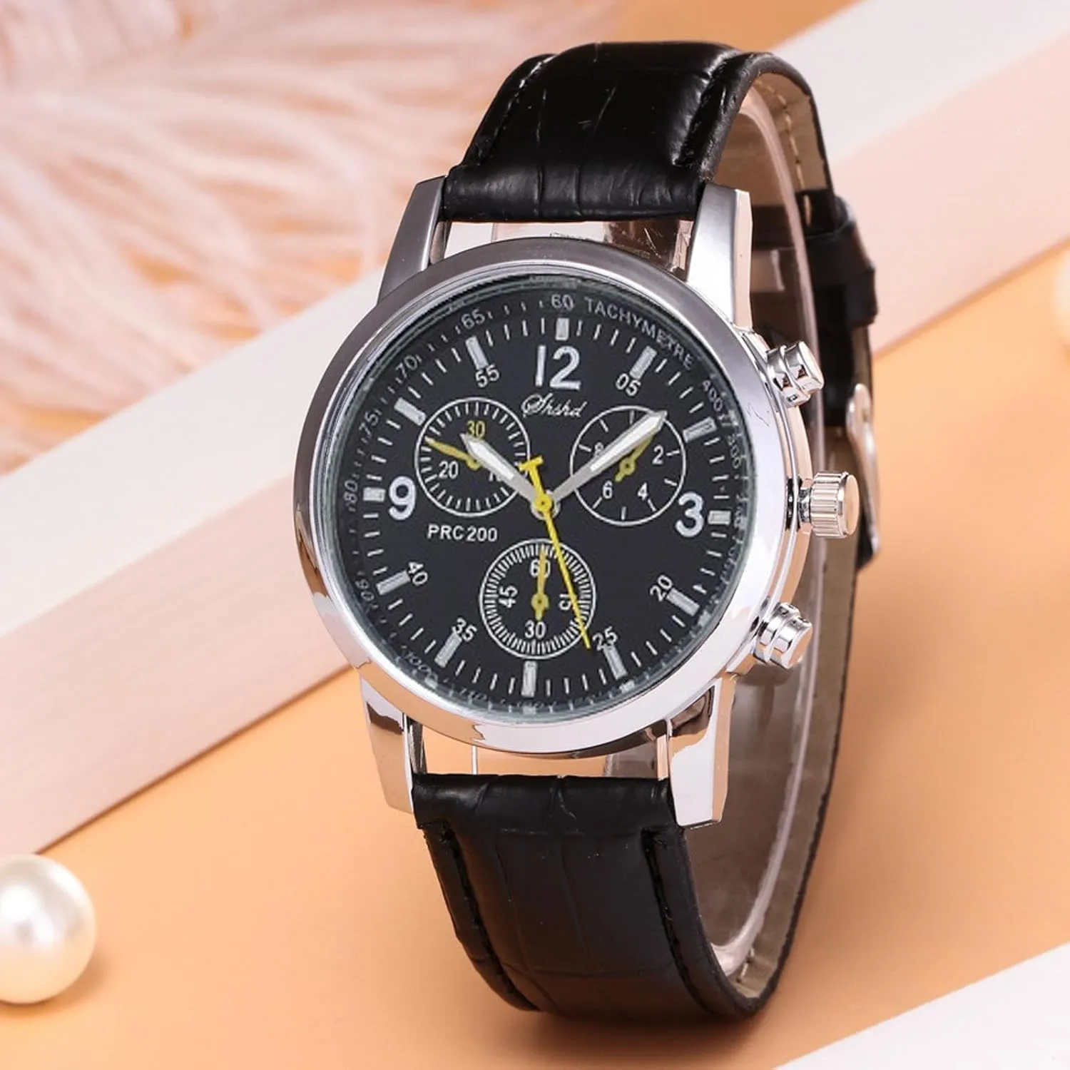 Men and Women Wholesale Watches Stylish Casual Leather Quartz Watch Round Dial Wristwatches
