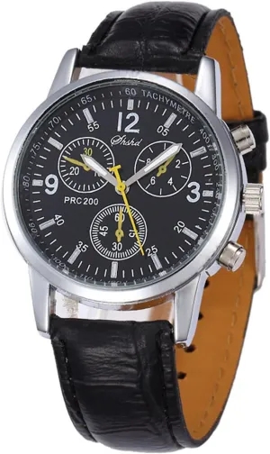 Men and Women Wholesale Watches Stylish Casual Leather Quartz Watch Round Dial Wristwatches