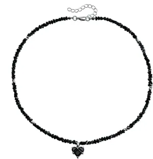 MIFYNN Black Heart Choker Necklaces for Women Goth Punk Collar Emo Necklace Vintage Gothic Heart Pendant Halloween Jewelry Gifts