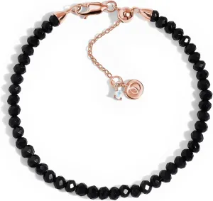 Moon Magic - Authentic Moonstone Bracelets/Real 925 Sterling Silver - 18k Rose and Yellow Gold Rainbow Moonstone Bracelets for Women/Genuine Moonstone Jewelry