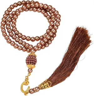 New 2025 Islamic Tasbih Muslim Rose Beads 33 10Mm Crystal Bracelets For Men And Women Prayer Bracelets Festival Accessories Jewelry Gift Fashion Trendy Accessories Creative