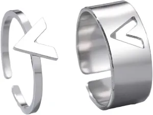 New 2025 Unisex Stainless Steel Rings Vintage Delicate Butterfly Star Heart Lover Couple Ring For Women Jewelry Friendship Wedding Gifts Decoration Luxury Accessories Trendy For Women And Men