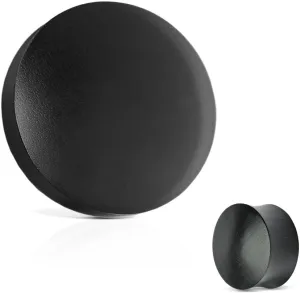 Organic Black Areng Solid Wood Ear Plugs Ear Gauges Sold in Pairs