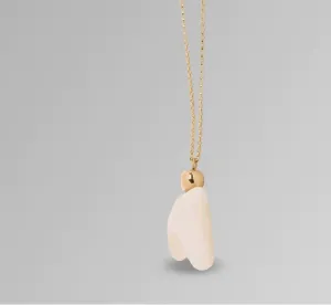 Organic coral pendant