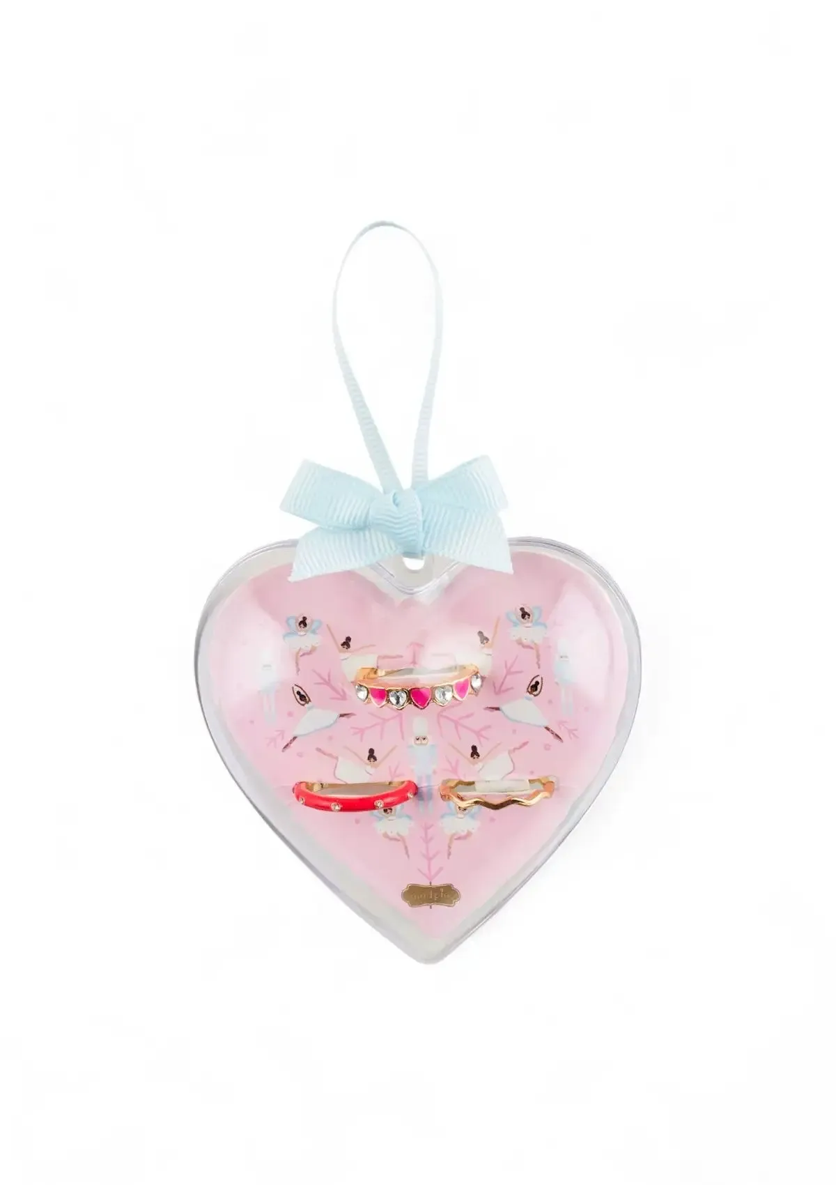 Ornament Ring Set - Hot Pink