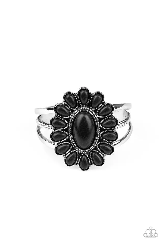 Paparazzi Bracelet ~ Sedona Spring - Black