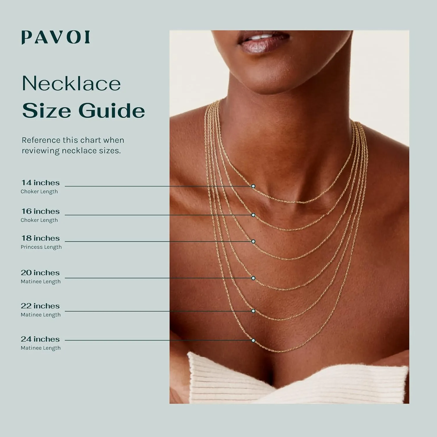 PAVOI 14K Gold Plated Layered Necklaces for Women | Gemstone Pendant Figaro Chain Necklace | Carnelian, Green Aventurine, Malachite Layering Necklace