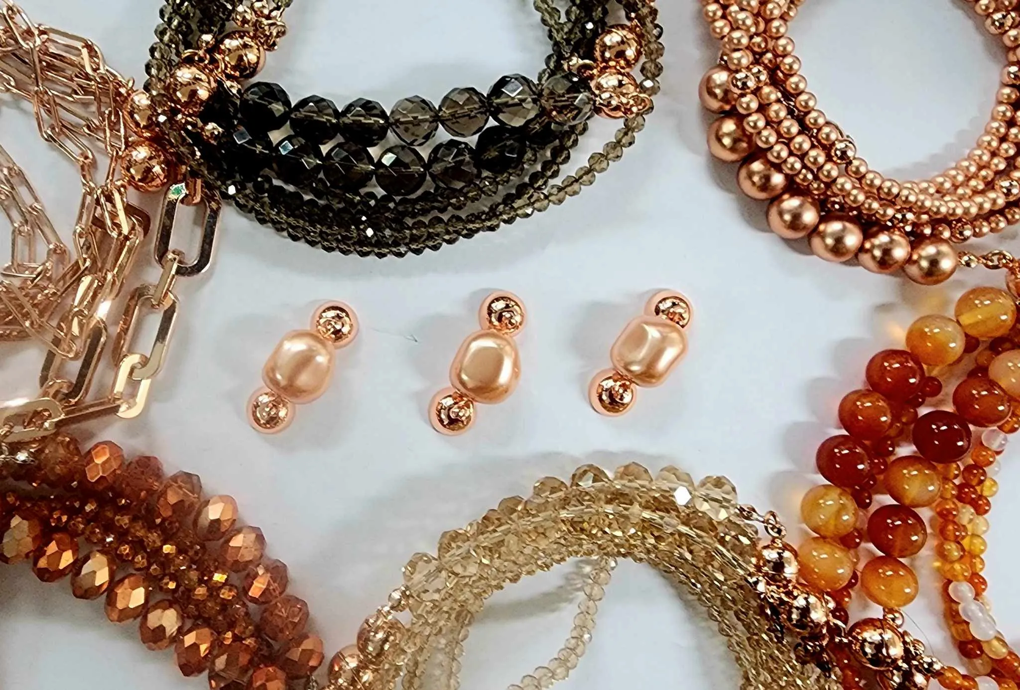 Pendant - Organic Pearl - Peachy