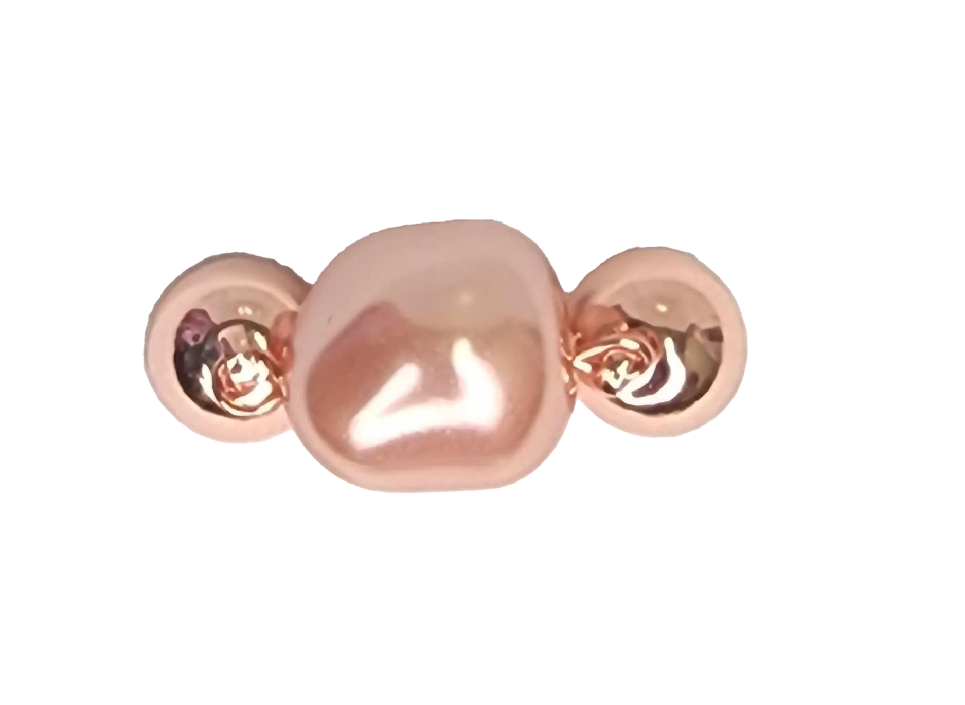 Pendant - Organic Pearl - Peachy