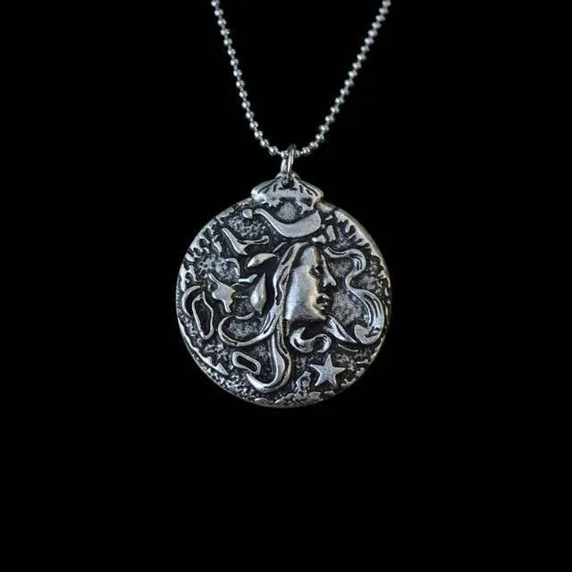 Persephone Medallion Necklace