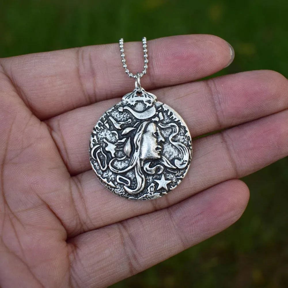 Persephone Medallion Necklace