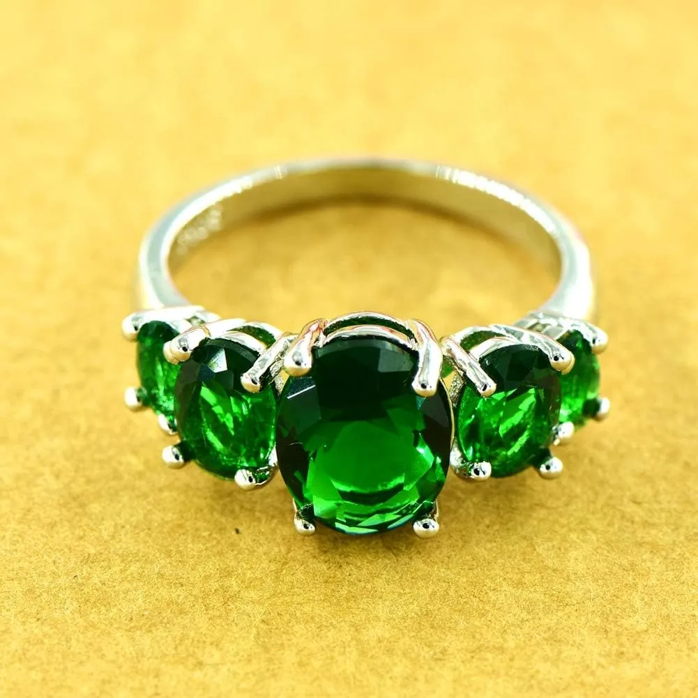 Platinum Gold Plated Noble Princess Cute Shining CZ Charm Ring for Women Jewel