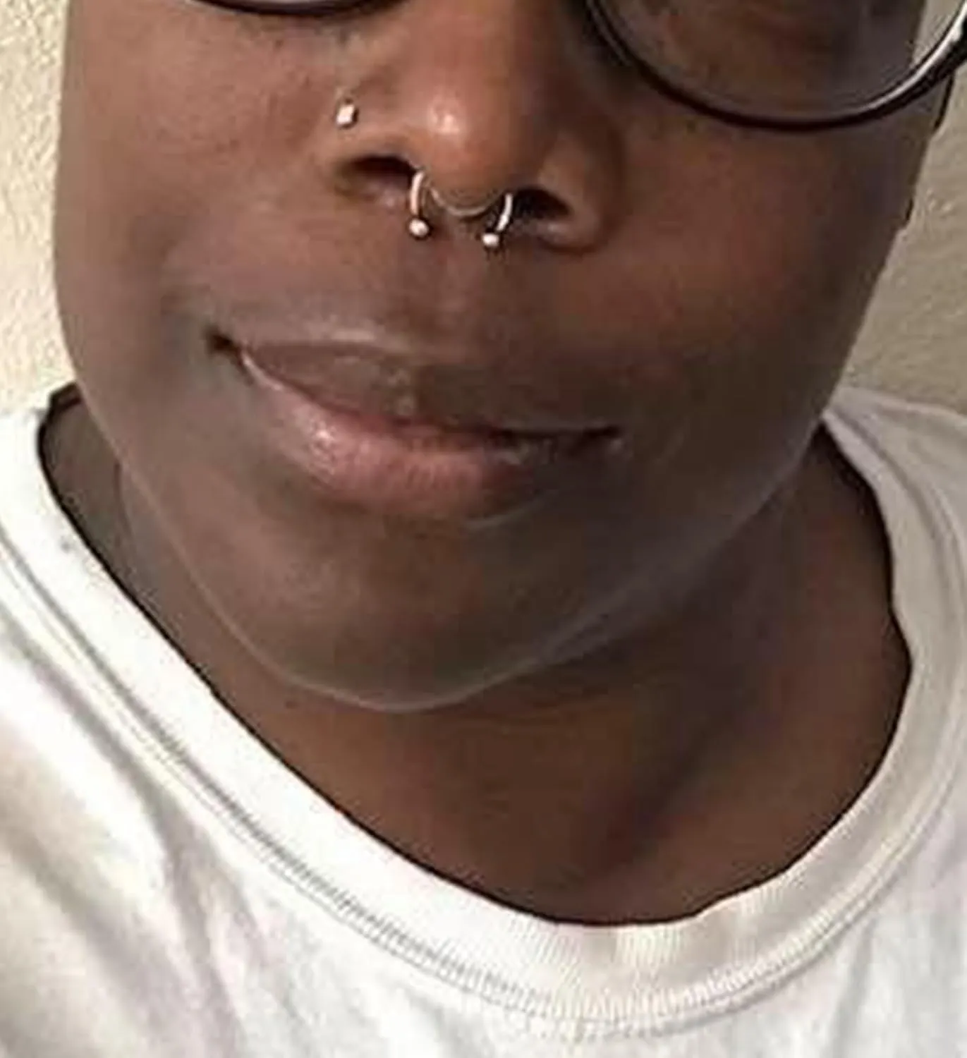 QWALIT Fake Septum Ring Fake Septum Piercing Faux Septum Nose Rings Fake Nose Ring Septum Fake Septum Nose Ring Clip On Septum Nose Ring Faux Septum Piercing Fake Septum Hoop Fake Septum Jewelry