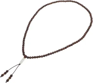 Sandalwood Buddha Bead Bracelet 108 Beads Men's Wooden Bangle Buddhist Prayer Bracelet