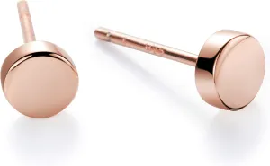 S.Leaf Sterling Silver Stud Earrings for Women Gold Plated Tiny Dot Disc Star Coin Earrings Small Round Tiny Earrings Dainty Simple Earrings for Women