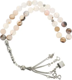 SOIMISS String Worry Beads Prayer Beads Bracelet Agate Bead Bracelet Rosary Bracelet