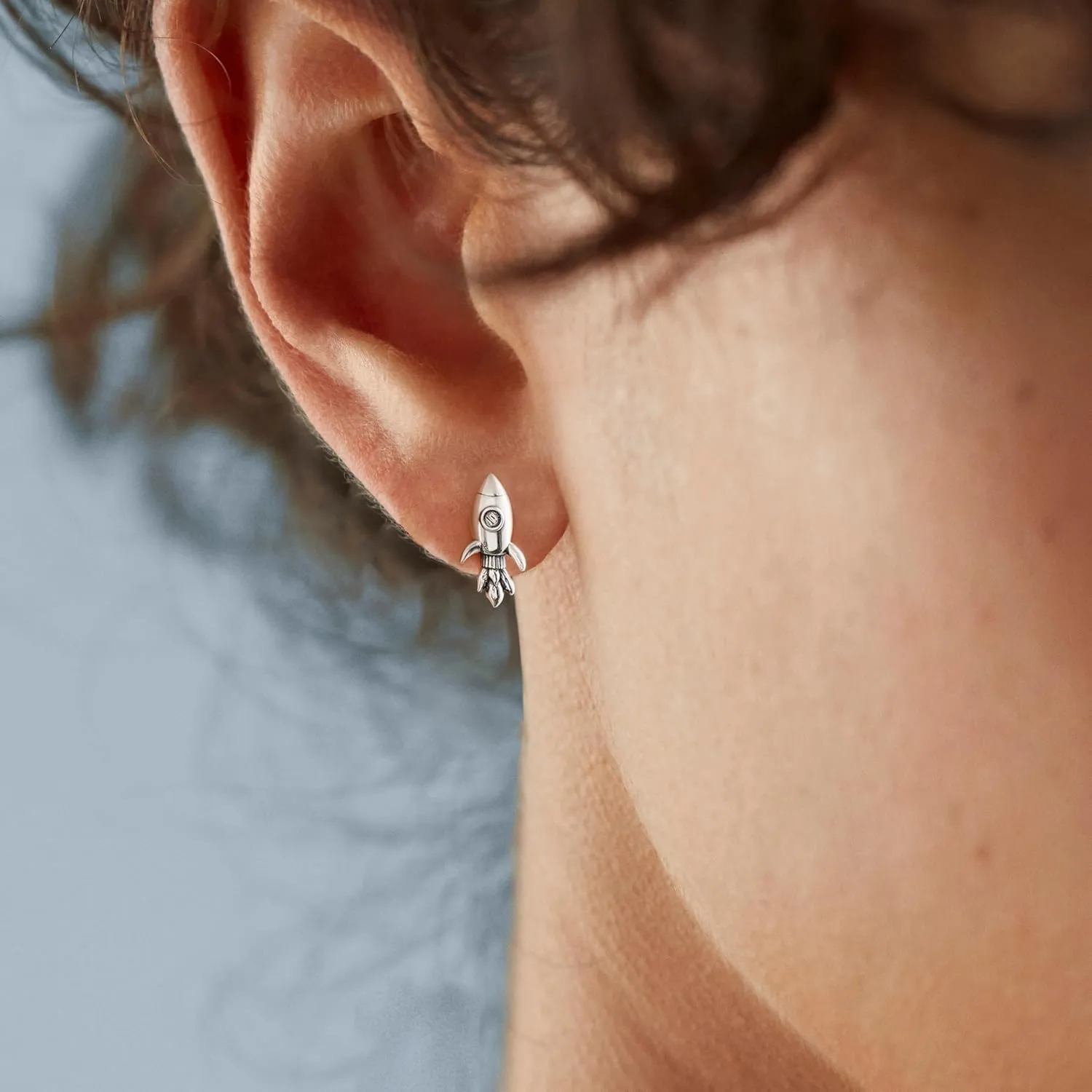 Stud Earrings 925 Sterling Silver Animal Earrings Cute Bird/Mouse/Raccoon/Panda/Dog/Bear/Boot/Grape/Cactus Earrings for Women