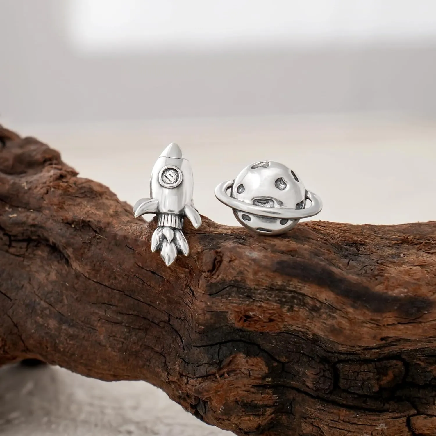 Stud Earrings 925 Sterling Silver Animal Earrings Cute Bird/Mouse/Raccoon/Panda/Dog/Bear/Boot/Grape/Cactus Earrings for Women
