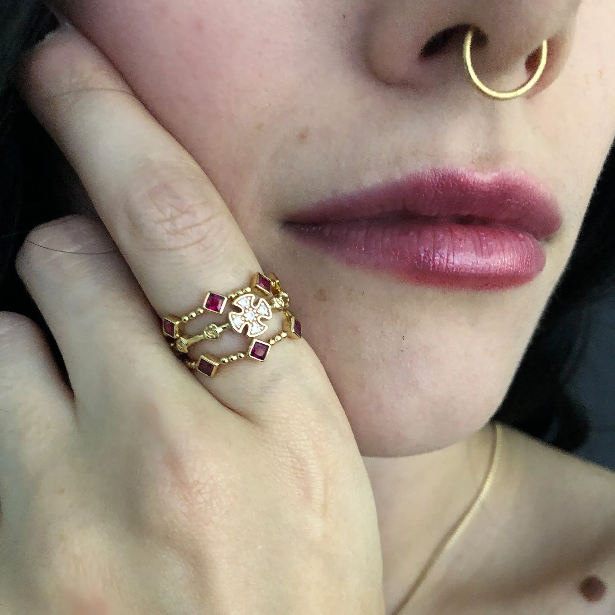 The Templar Cross Ring