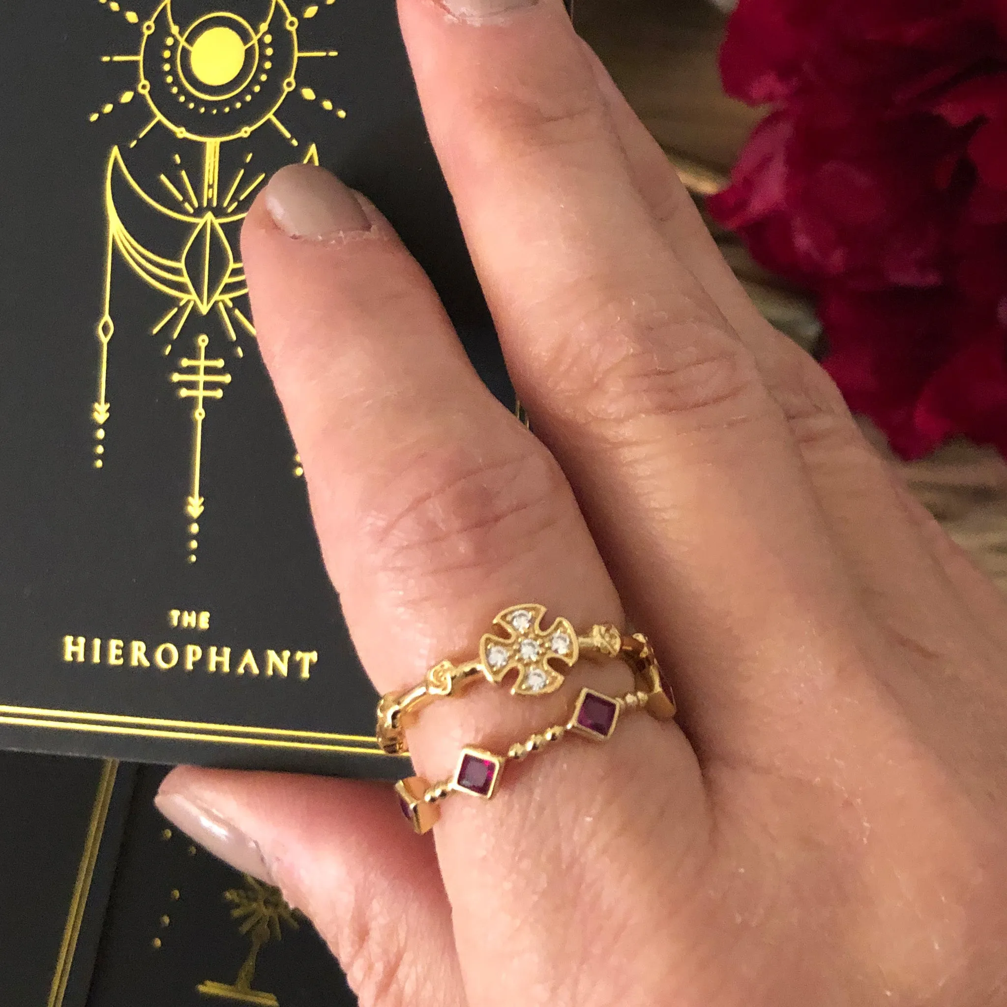 The Templar Cross Ring